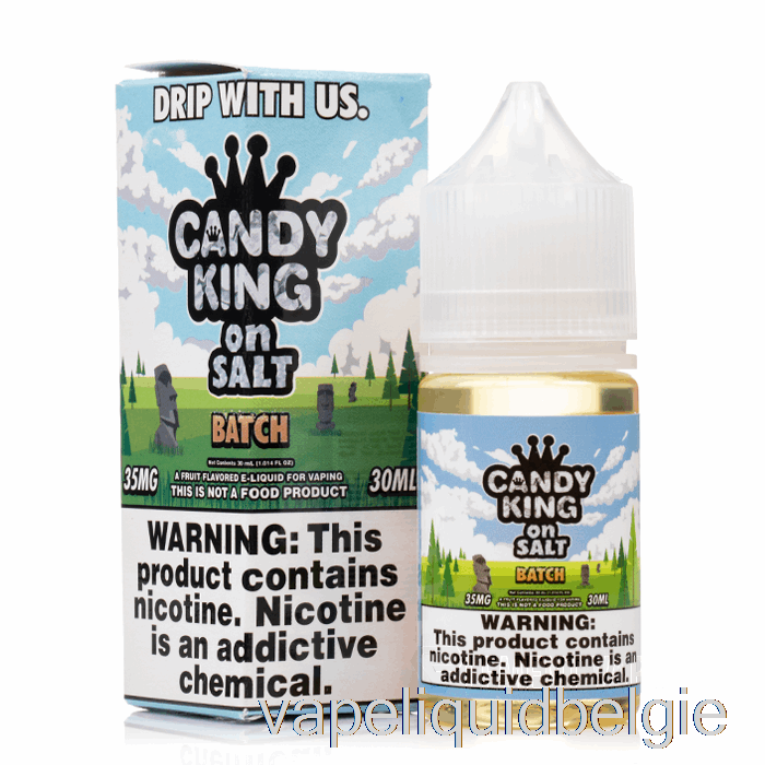Vape Vloeibare Batch - Candy King Op Zout - 30 Ml 50 Mg